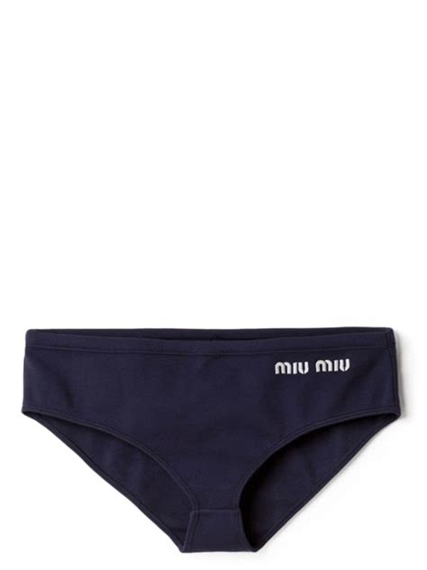 miu miu swim|Miu Miu Swim Bottom in Blue .